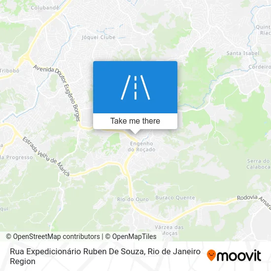 Rua Expedicionário Ruben De Souza map
