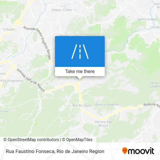 Rua Faustino Fonseca map
