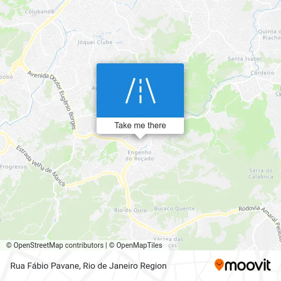 Rua Fábio Pavane map