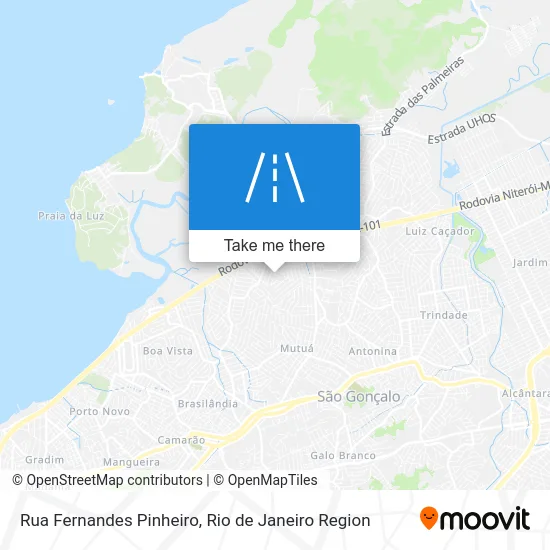 Rua Fernandes Pinheiro map