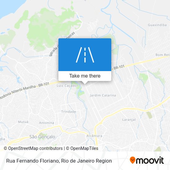 Rua Fernando Floriano map