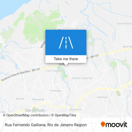 Rua Fernando Galliane map
