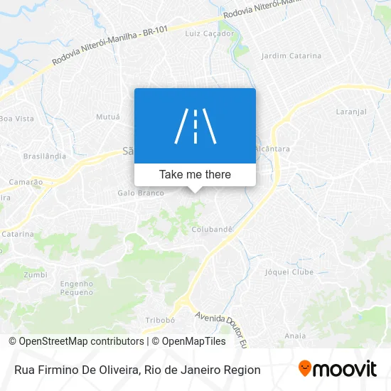 Rua Firmino De Oliveira map