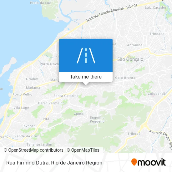 Rua Firmino Dutra map