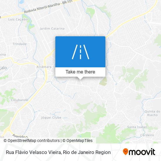 Rua Flávio Velasco Vieira map