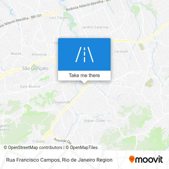 Rua Francisco Campos map