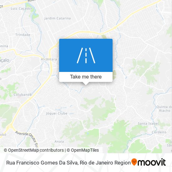 Rua Francisco Gomes Da Silva map