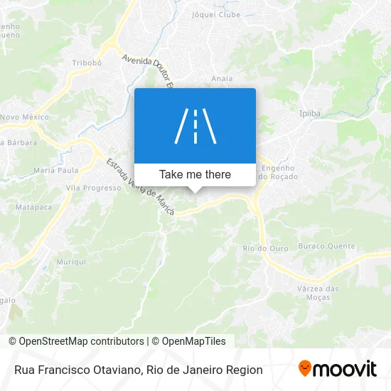 Rua Francisco Otaviano map