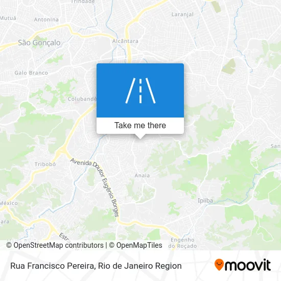 Rua Francisco Pereira map