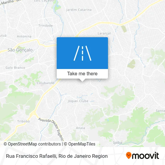 Rua Francisco Rafaelli map