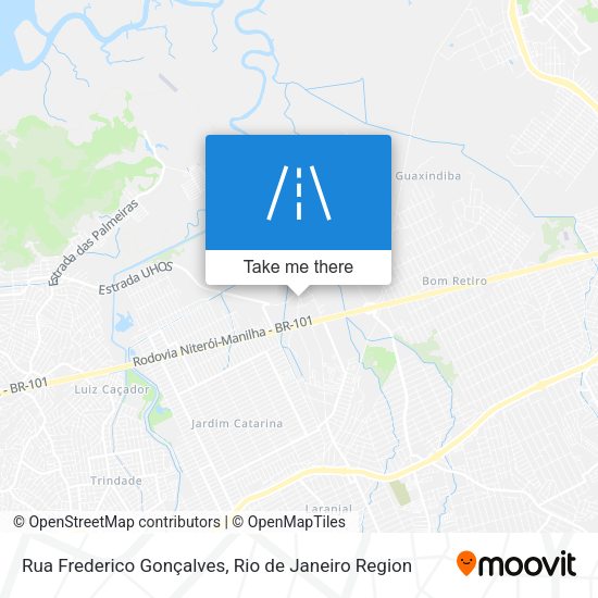 Rua Frederico Gonçalves map