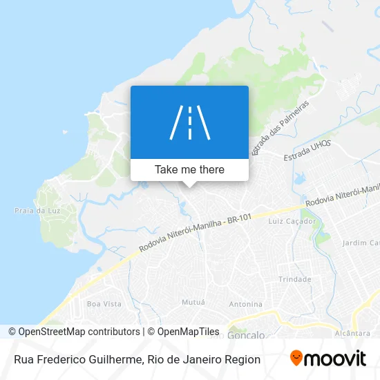 Rua Frederico Guilherme map