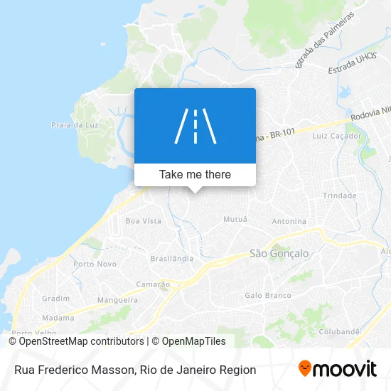 Rua Frederico Masson map