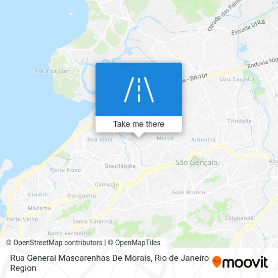 Rua General Mascarenhas De Morais map