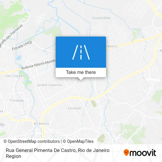 Rua General Pimenta De Castro map