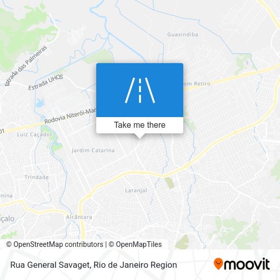 Rua General Savaget map