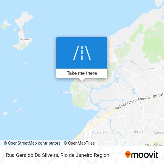 Rua Geraldo Da Silveira map