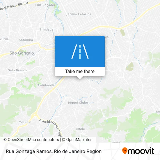Rua Gonzaga Ramos map