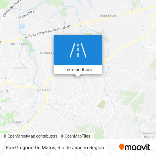 Rua Gregorio De Matos map