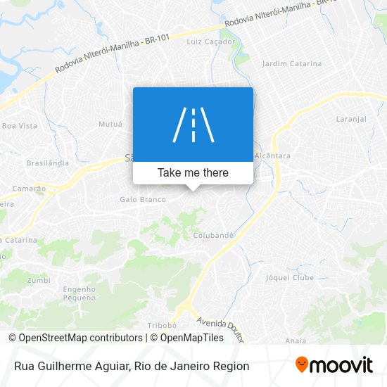 Rua Guilherme Aguiar map