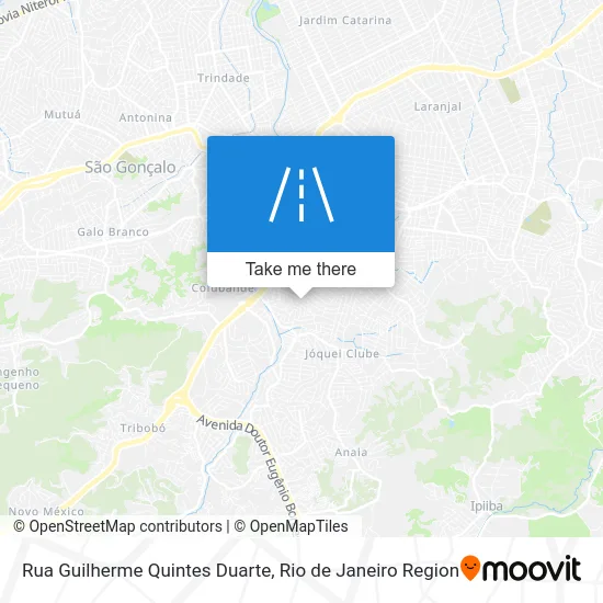 Rua Guilherme Quintes Duarte map