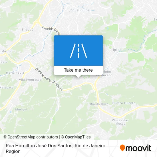Rua Hamilton José Dos Santos map