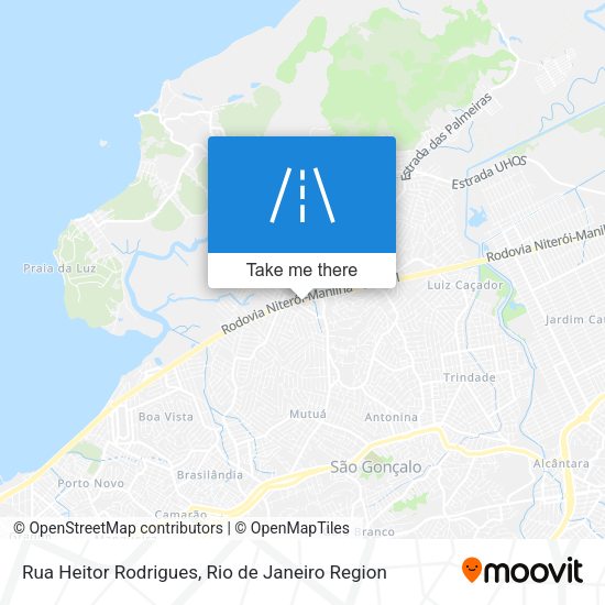 Rua Heitor Rodrigues map
