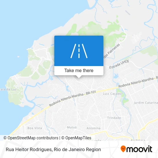 Rua Heitor Rodrigues map