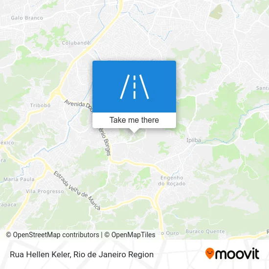 Rua Hellen Keler map