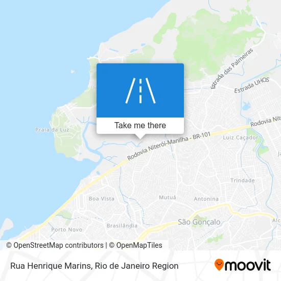 Rua Henrique Marins map