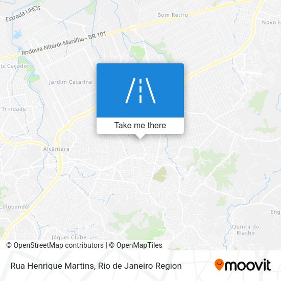 Rua Henrique Martins map