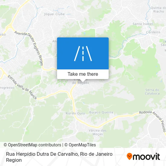 Rua Herpídio Dutra De Carvalho map