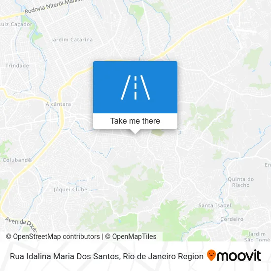 Rua Idalina Maria Dos Santos map