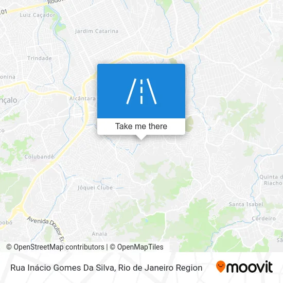 Rua Inácio Gomes Da Silva map