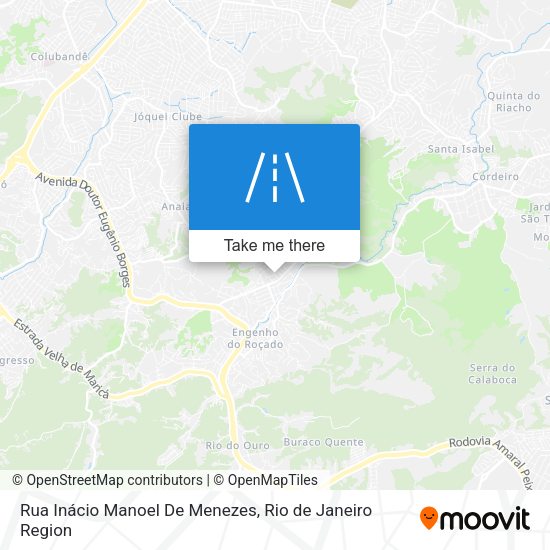 Rua Inácio Manoel De Menezes map