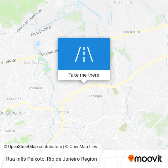 Rua Inês Peixoto map