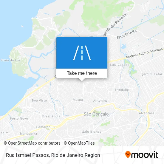 Rua Ismael Passos map