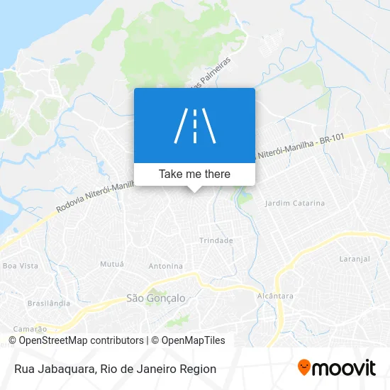 Rua Jabaquara map