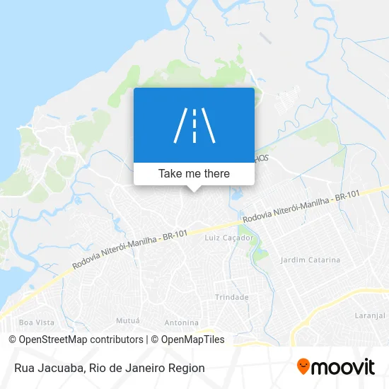 Rua Jacuaba map
