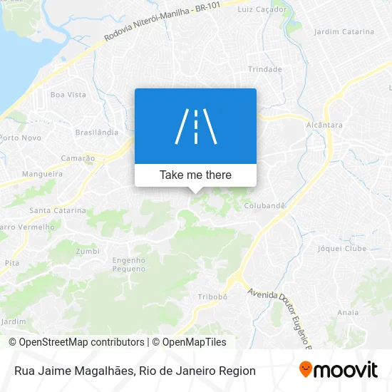 Rua Jaime Magalhães map