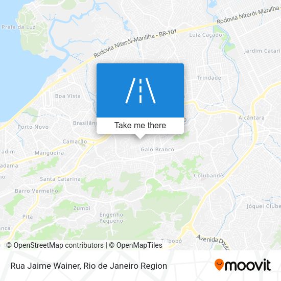 Rua Jaime Wainer map