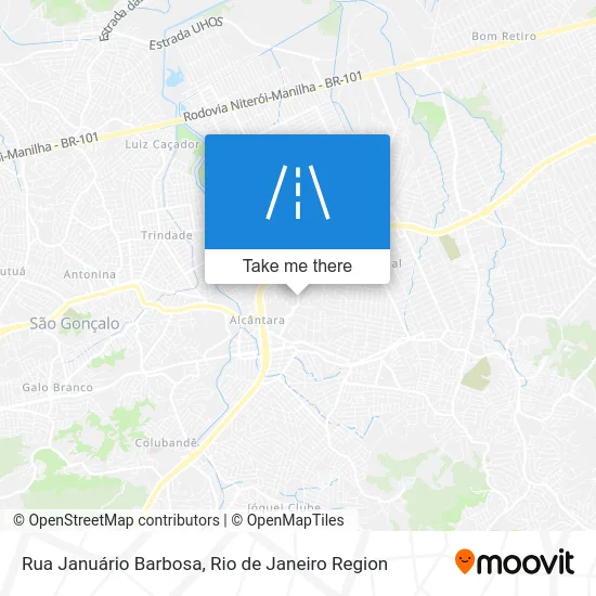Rua Januário Barbosa map