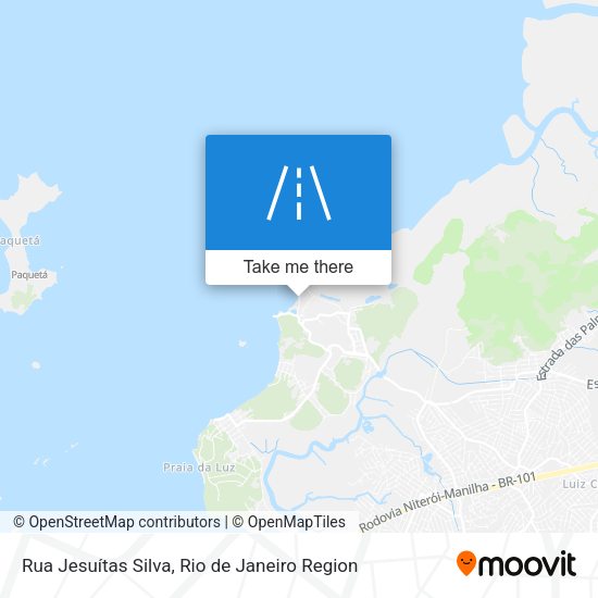 Rua Jesuítas Silva map