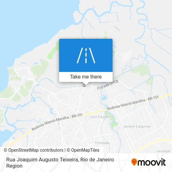 Rua Joaquim Augusto Teixeira map