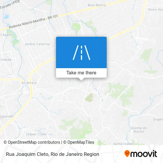Rua Joaquim Cleto map