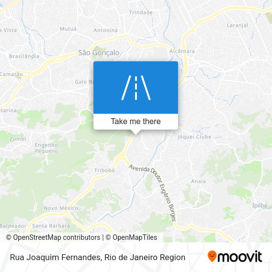 Rua Joaquim Fernandes map