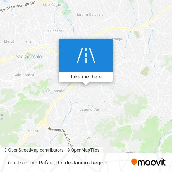 Rua Joaquim Rafael map