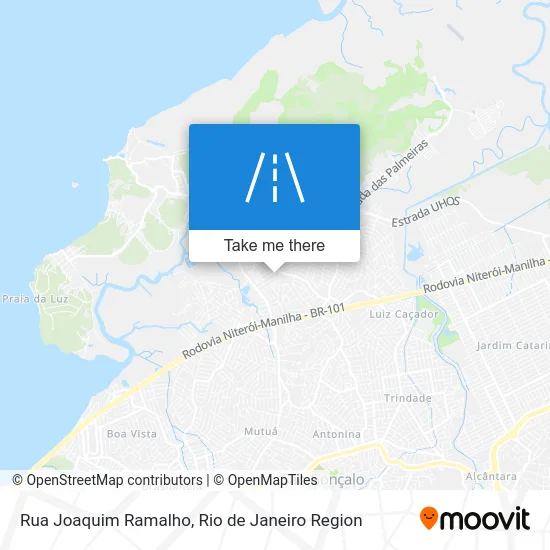 Rua Joaquim Ramalho map