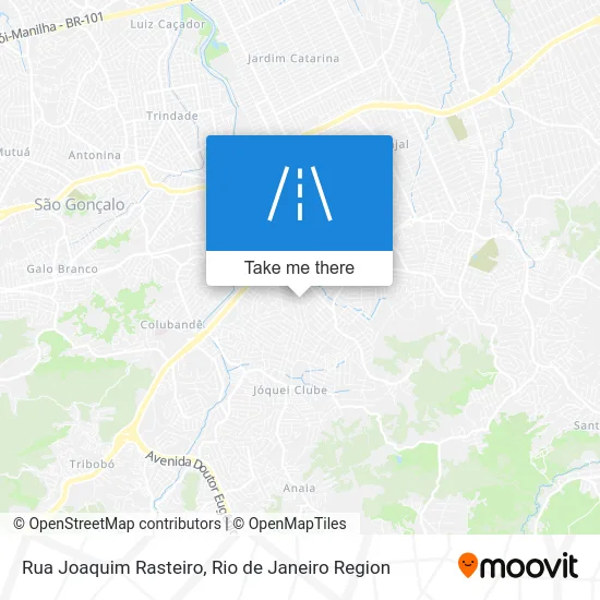 Rua Joaquim Rasteiro map
