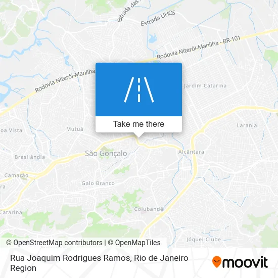 Rua Joaquim Rodrigues Ramos map